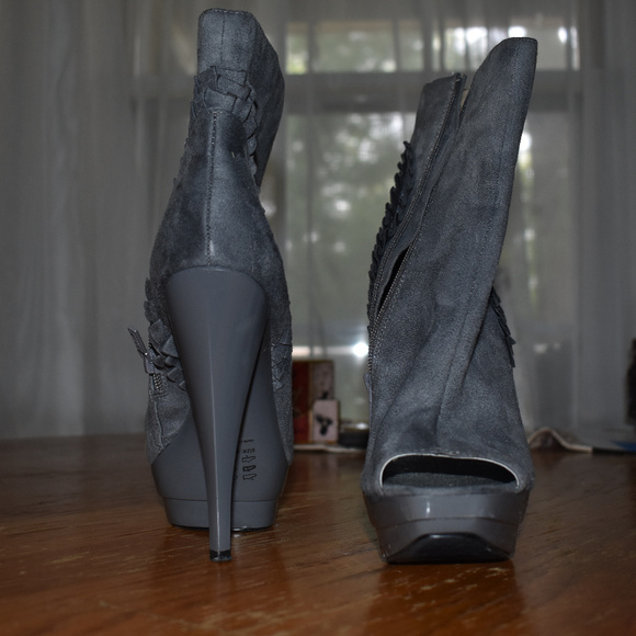 Micheal Anthonio Gray Magda Stiletto Ankle Boots - Picture 4 of 6